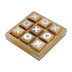 Handmade Wooden Noughts and Crosses / Tic Tac Toe / Tik Tak Toe