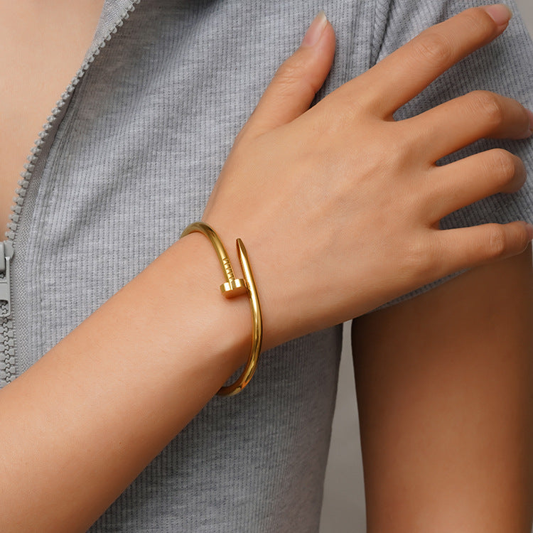 Nail shaped bracelet Superior Quality products