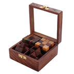 Wooden 3D Puzzle 4 in One Game Set