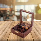 Wooden 3D Puzzle 4 in One Game Set
