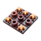 Noughts and Crosses Tic Tac Toe Solitaire 2-in-1 Travel Board Game