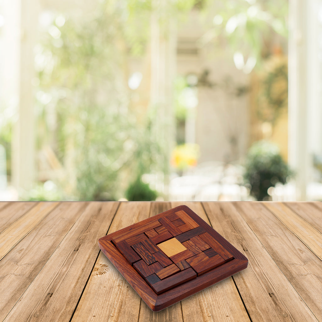 Handmade Wood Jigsaw Puzzle