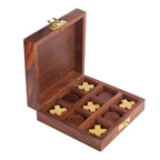 Wooden Noughts and Crosses TIK Tak Toe
