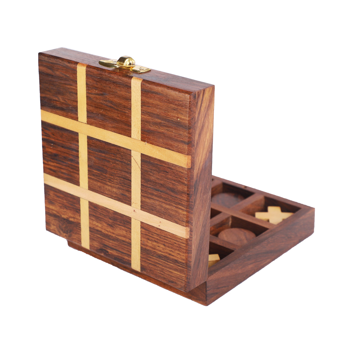 Wooden Noughts and Crosses TIK Tak Toe