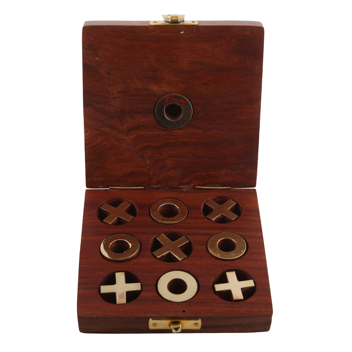 Wooden Tic Tac Toe/ Noughts and Crosses Game