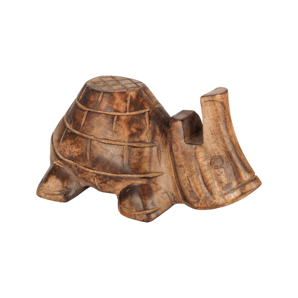 Turtle Wooden Spectacle Holder Table Organiser Stand for Men & Women
