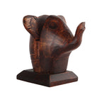Elephant Lovers Gifts Wooden Spectacle Holder Table Organiser Stand for Men & Women