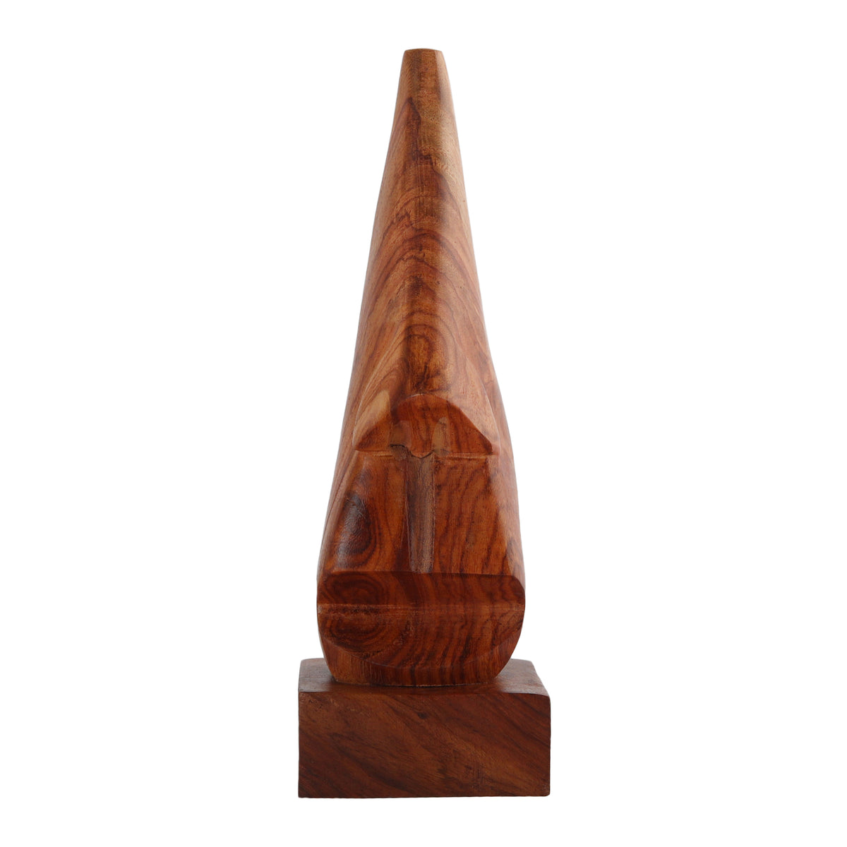 Handmade Wooden Nose Shaped Eyeglass Spectacle Holder Display Stand Home Decorative