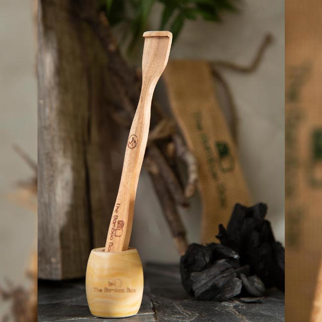 Neem Wood Tongue Cleaner | Anti Bacterial Scrapper