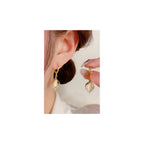 Water drop earrings for women