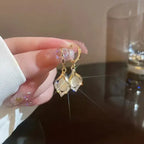 Water drop earrings for women