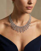 Teardrop Fringe Statement Set