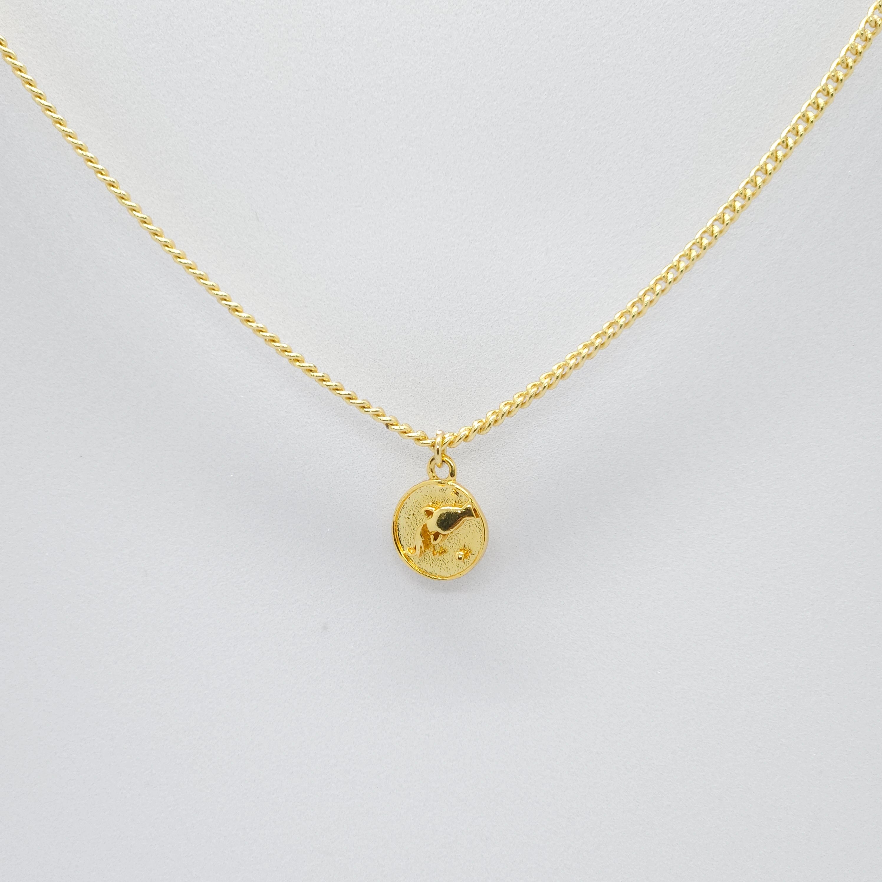 Zodiac Necklaces Rajsons Impex Gold