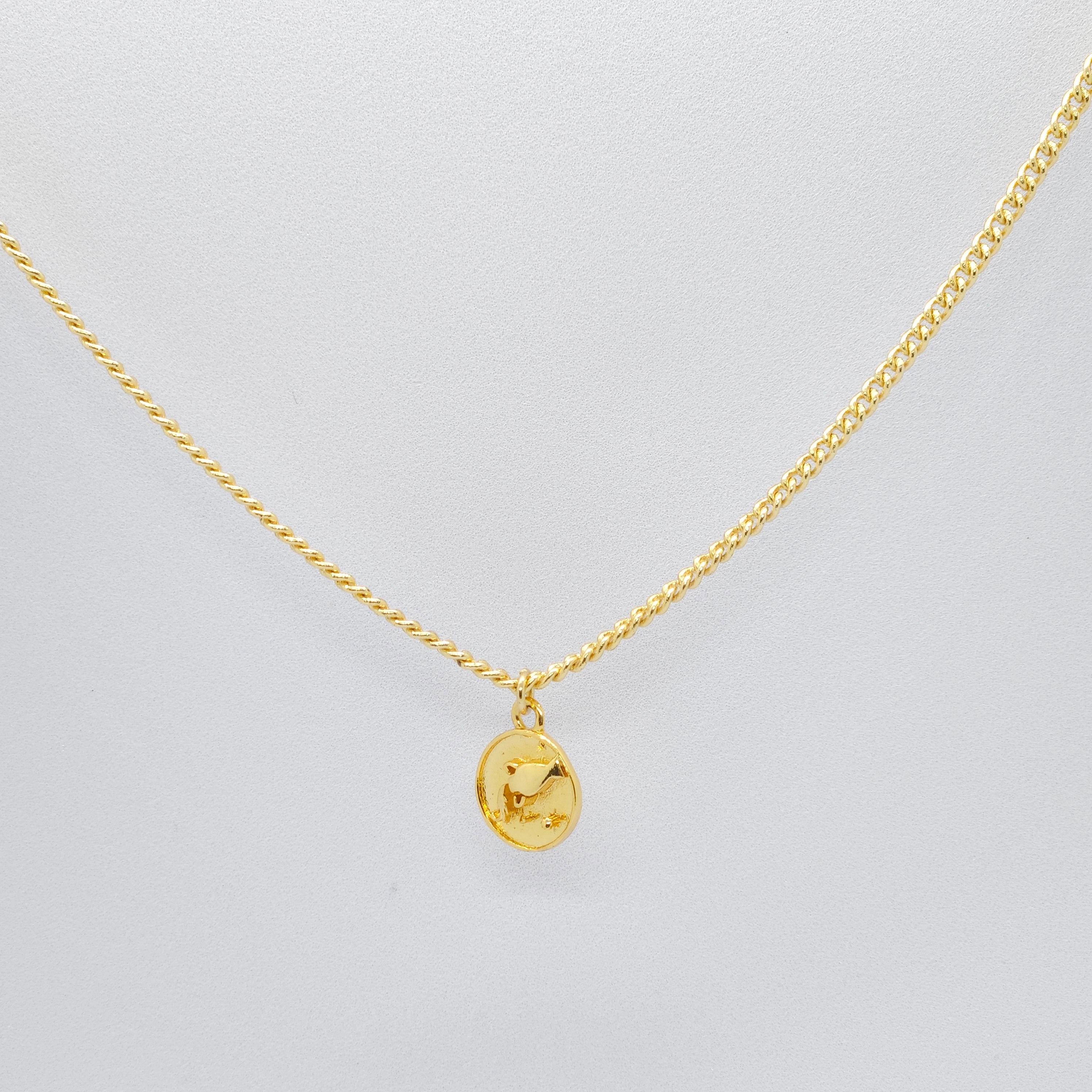 Zodiac Necklaces Rajsons Impex Gold