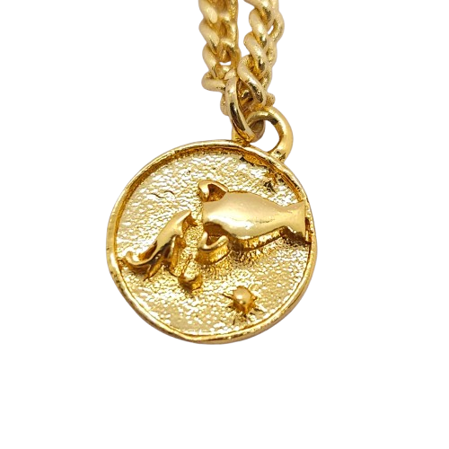 Zodiac Necklaces Rajsons Impex Gold
