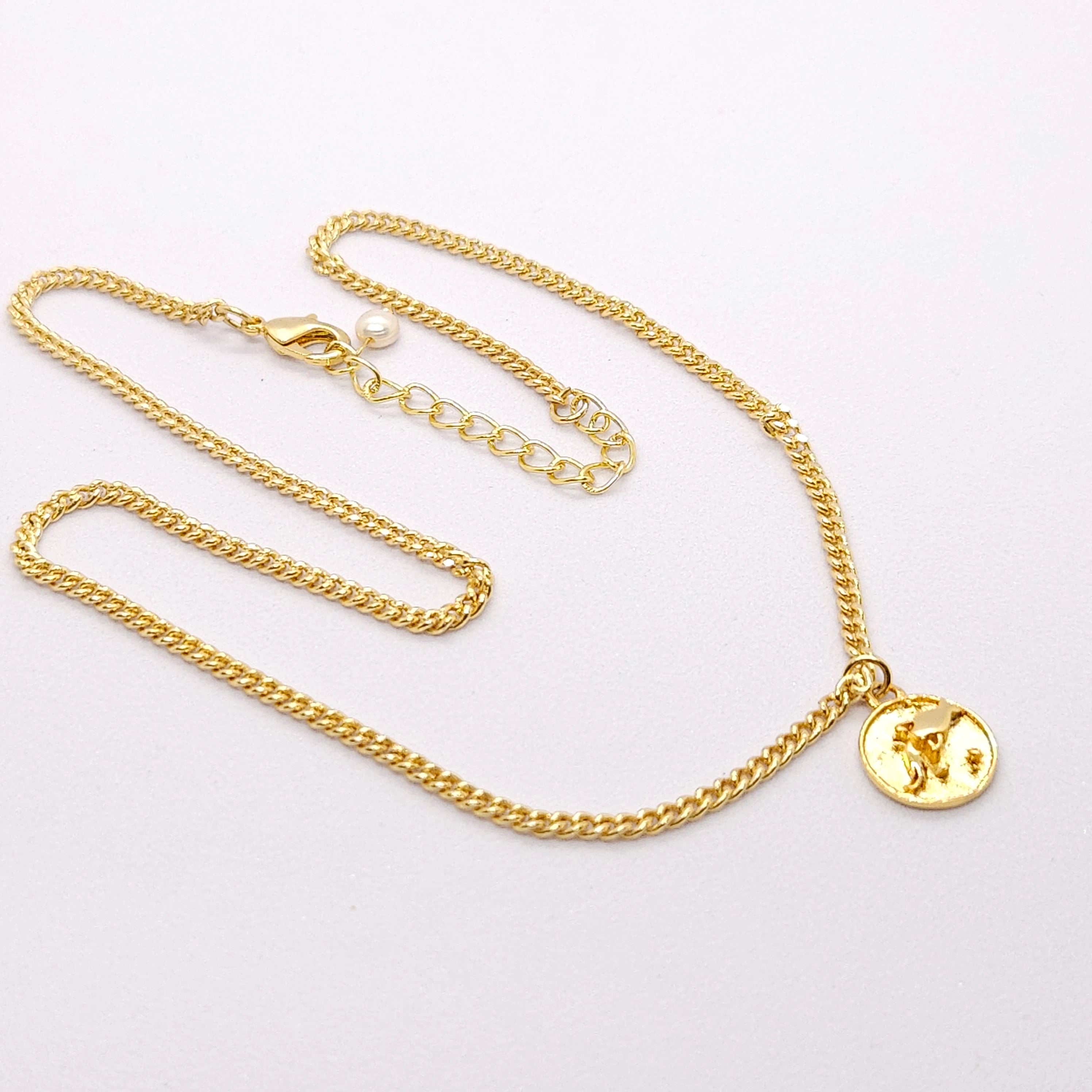 Zodiac Necklaces Rajsons Impex Gold