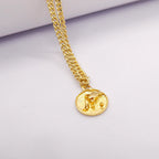 Zodiac Necklaces Rajsons Impex Gold