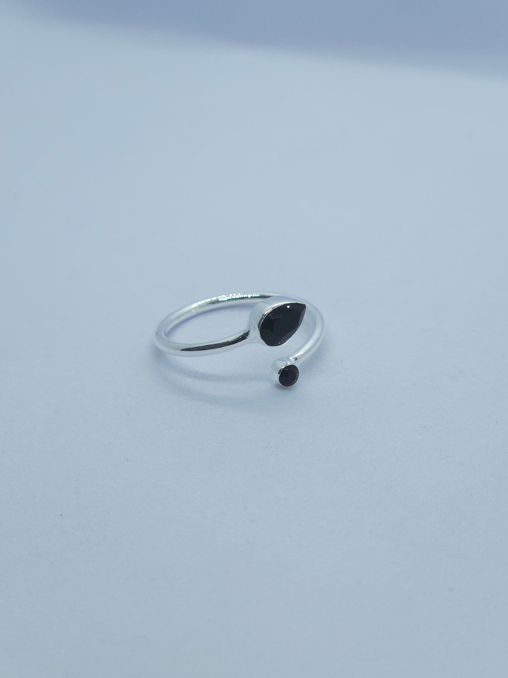 Ring 2 stone, Adjustable
