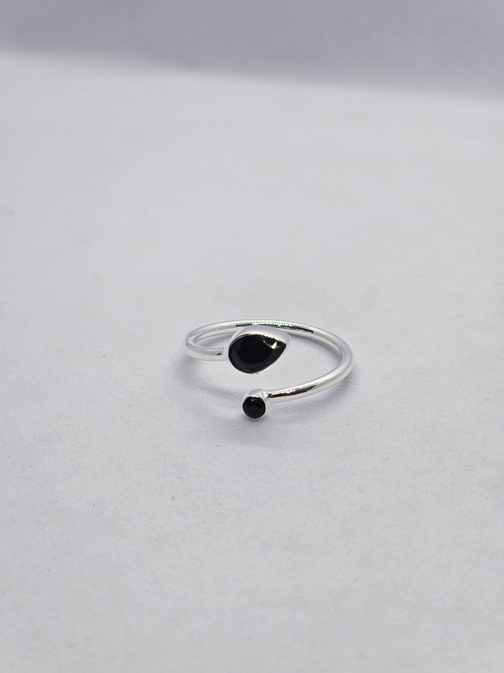 Ring 2 stone, Adjustable