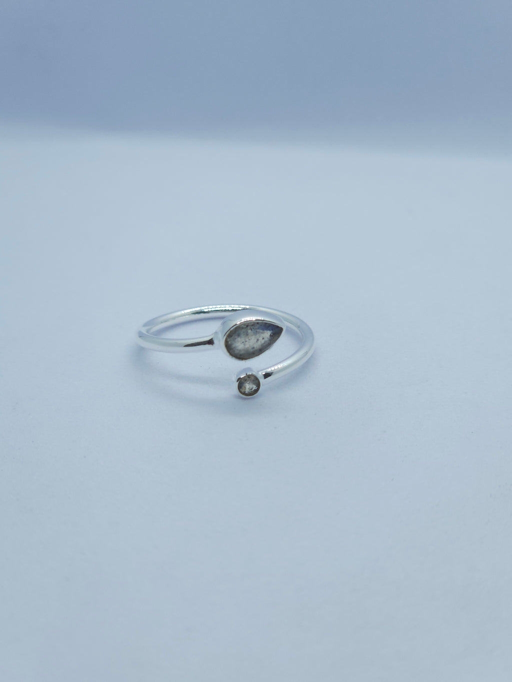 Ring 2 stone, Adjustable