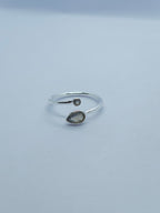 Ring 2 stone, Adjustable