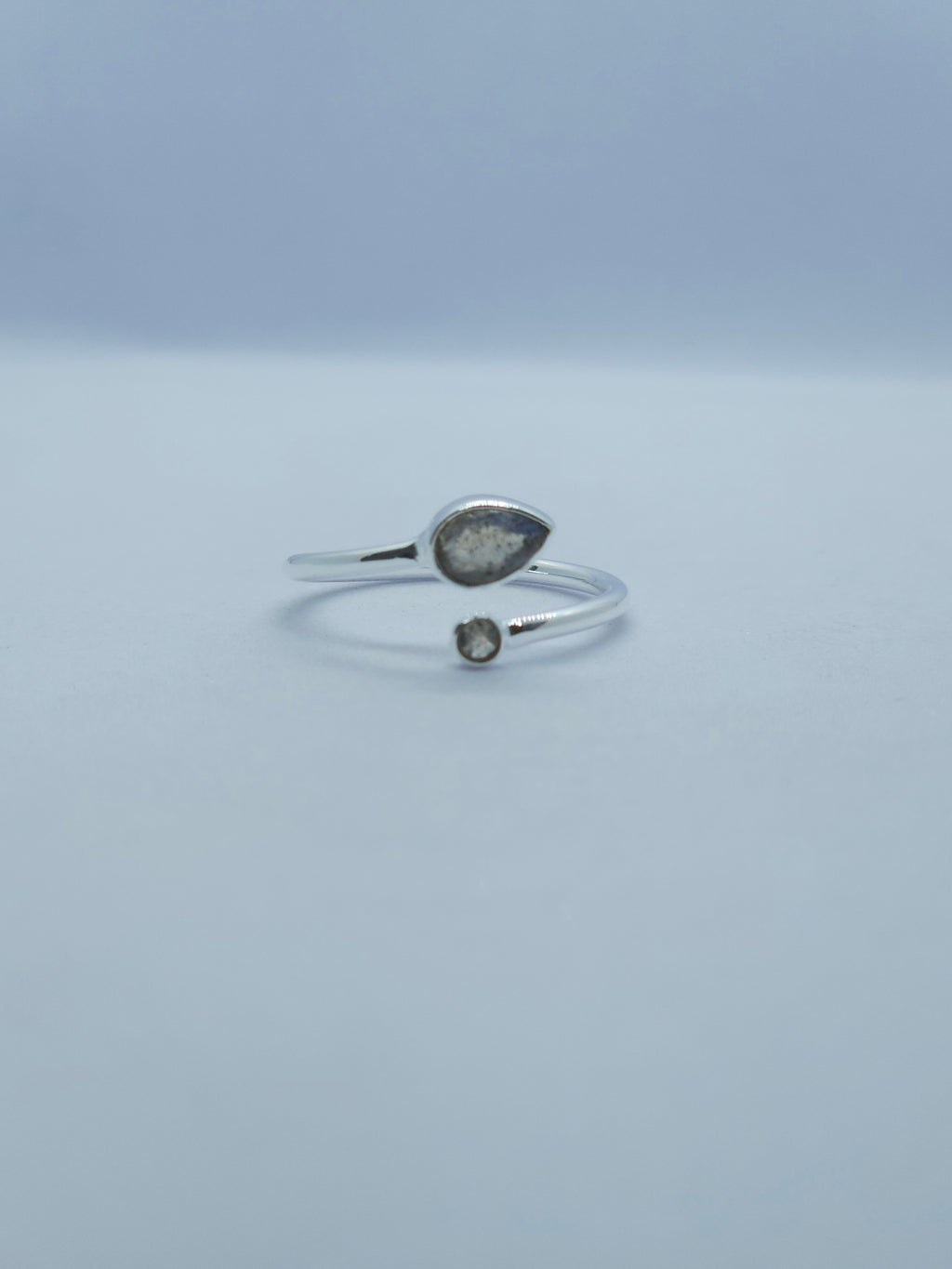 Ring 2 stone, Adjustable