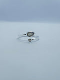 Ring 2 stone, Adjustable