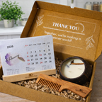 Women’s Day Sustainable Appreciation Hamper | Calendar, Fridge Magnet & Coconut Candle