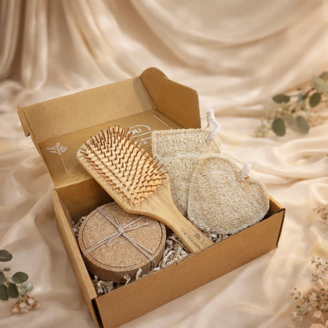 Thoughtful Eco Friendly Essentials - Festive Gifting Hamper by The Bamboo Bae