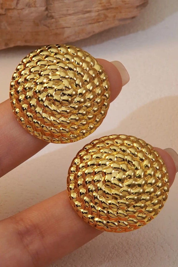 Stainless steel Studs for women Anti Allergic and Anti Tarnish 18 k gold plated Superior Quality