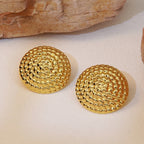 Stainless steel Studs for women Anti Allergic and Anti Tarnish 18 k gold plated Superior Quality