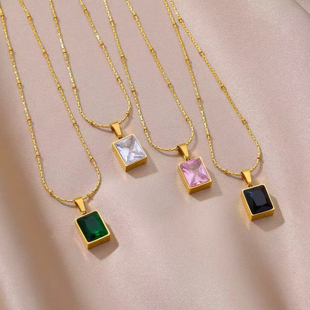 Stainless steel material Necklaces for women