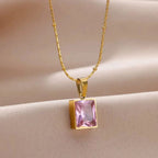 Stainless steel material Necklaces for women