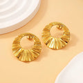 Stainless steel earrings for women 18 k gold plated Anti tarnish and Anti Allergic Superior Quality products