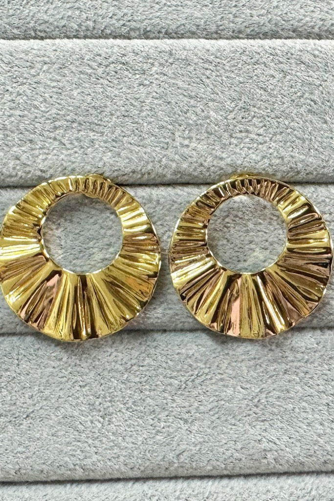 Stainless steel earrings for women 18 k gold plated Anti tarnish and Anti Allergic Superior Quality products