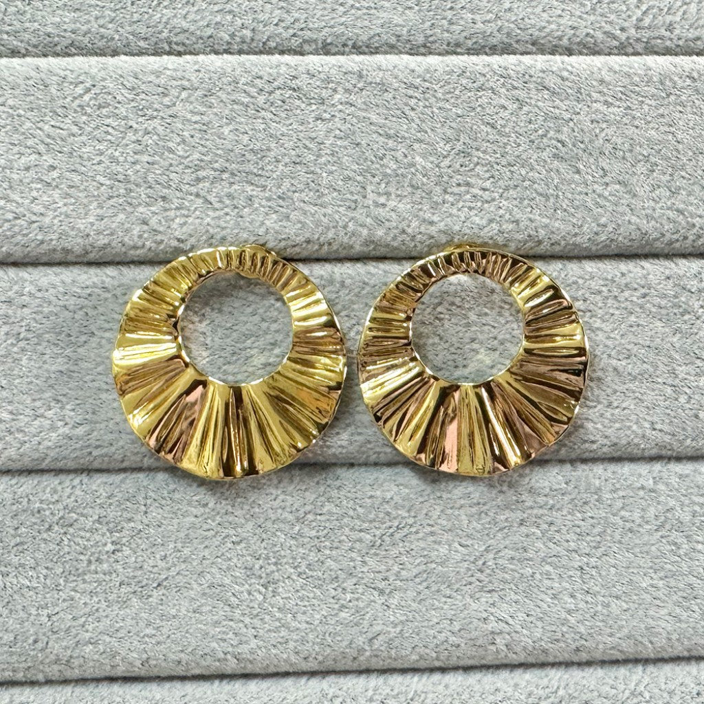 Stainless steel earrings for women 18 k gold plated Anti tarnish and Anti Allergic Superior Quality products