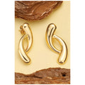 Stainless Steel ear studs 18 k gold plated Anti tarnish and Anti Allergic Superior Quality