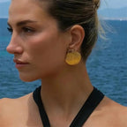 Stainless steel earrings for womenColor :- Gold18 k gold plated Anti tarnish and Anti Allergic Superior Quality jewellery