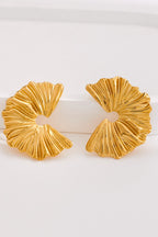 Stainless steel Earrings for women Colour:- GoldAnti tarnish and Anti allergic 18 k gold plating Superior quality jewellery