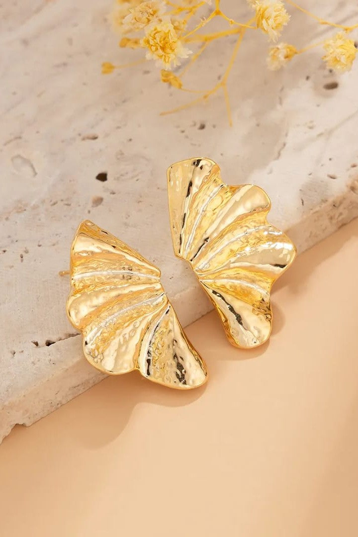 Stainless steel butterfly earrings 18 k gold plated Anti tarnish and Anti Allergic Superior Quality products
