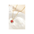 Women's luxury style Necklace Colour:- GoldMaterial:- Stainless steel+ Zircon Anti Tarnish and Anti Allergic