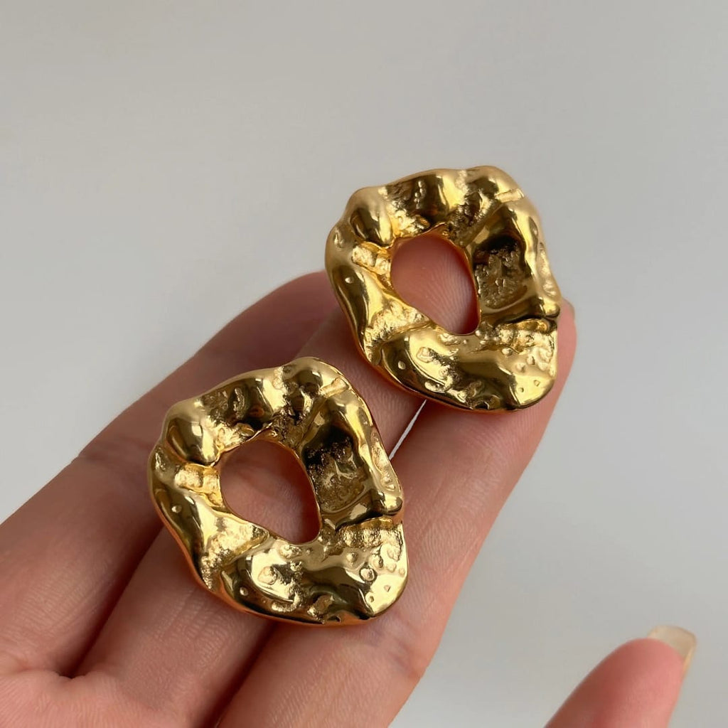 Stainless steel earrings for women Anti tarnish and Anti Allergic 18 k gold plated Superior Quality products