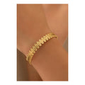 Stainless steel bracelet for women Hot selling designsAnti Tarnish and Anti allergic material 18 k gold plated with titanium material