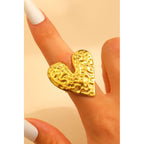 Statement finger rings for women Material:- Stainless steel Colour:- GoldAnti tarnish and Anti Allergic Superior Quality products