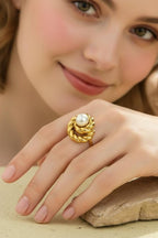 Statement finger rings for women Material:- Stainless steel Anti tarnished and Anti Allergic Superior Quality products