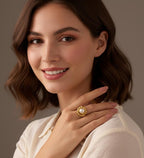 Statement finger rings for women Material:- Stainless steel Anti tarnished and Anti Allergic Superior Quality products