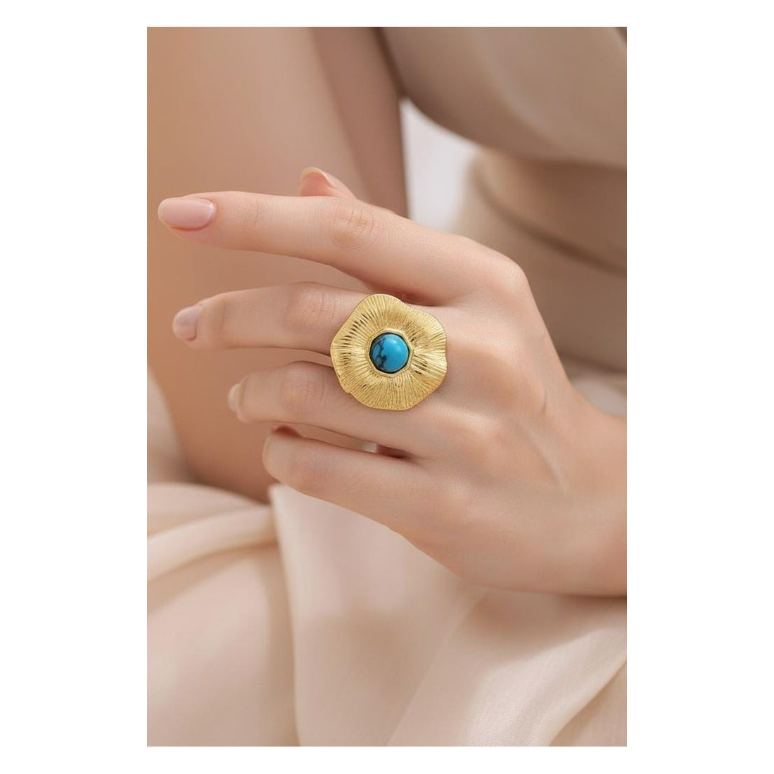 Exclusive launch, pearl design Finger rings Colour:- GoldMaterial:- Stainless steel Anti tarnish and Anti Allergic, statement rings