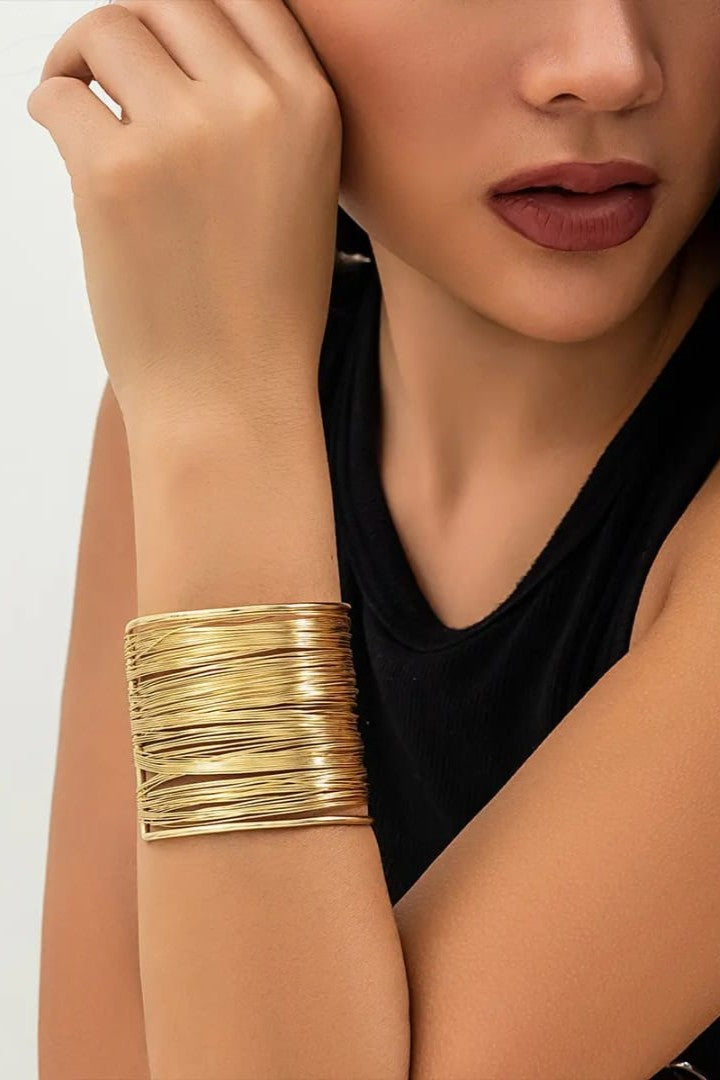 Women's Bracelet, bigger size Anti Tarnish material