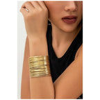 Women's Bracelet, bigger size Anti Tarnish material