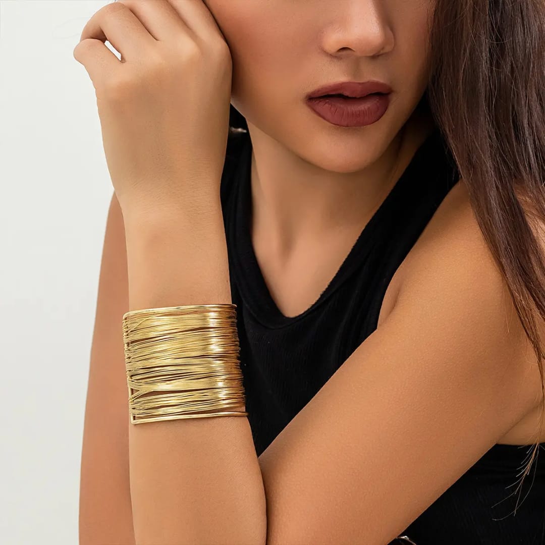 Women's Bracelet, bigger size Anti Tarnish material